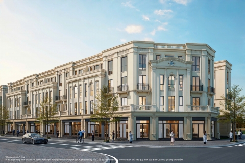 Biệt thự mặt tiền 8m tại Vinhomes Wonder City thu hút khách hàng 